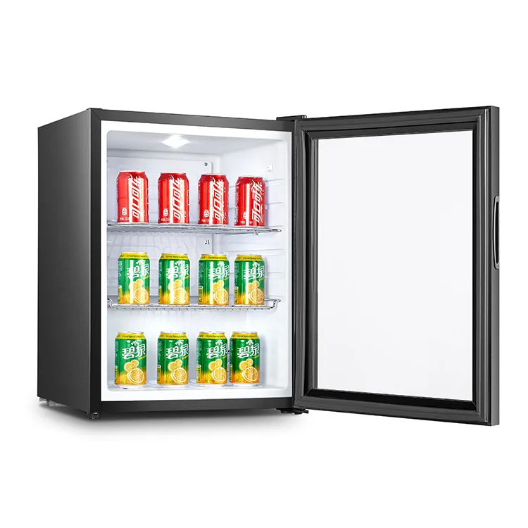 OEM, изготовленный на заказ, стеклянный дверной компрессор, охлаждение напитков, мини-бар, холодильник для дома