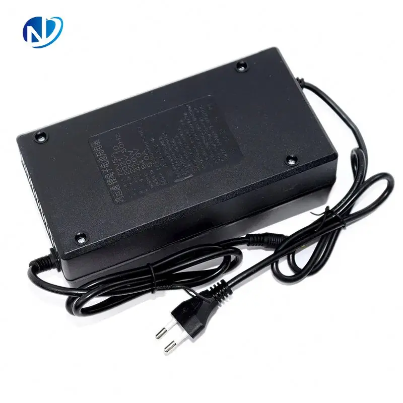 Литиевая батарея Noida 48V3A 58,4 V 48V 3A Li Lipo Lifepo4 Ion Electrical 800W 1500W Charger