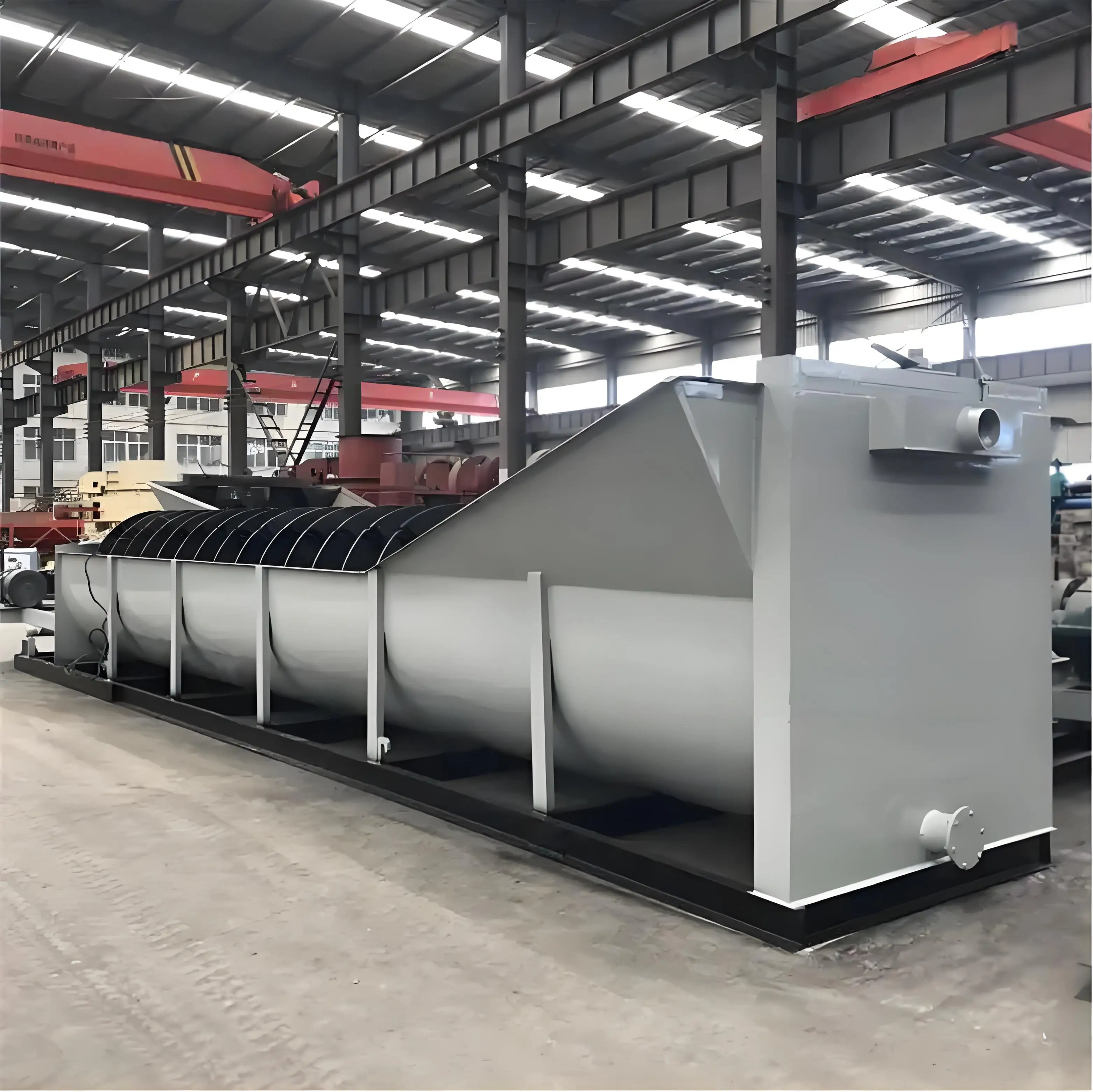 Кварцевая глина Машина для мойки песка спиральная гравийная установка оборудование очистки XL762