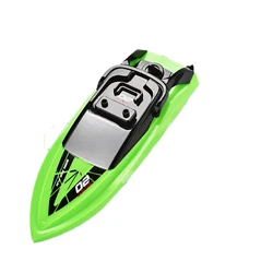 Amiqi TkkJ H131 Newly Green Speed Boat Toy Racing Remote Control Ship High Speed 2.4Ghz 4 Channel With Lcd Screen Mini Rc Boat
