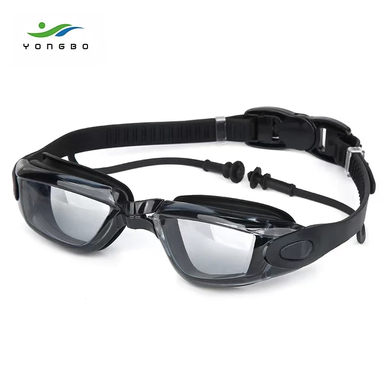 
Custom High Style Silicone Swimming Goggles Waterproof Gasket Sealed For Swimming Training 