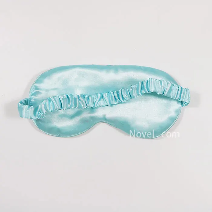 Custom Hair Skin Care Gift Luxury Sleep Silk Satin Eye Mask Silk Pillowcase Set