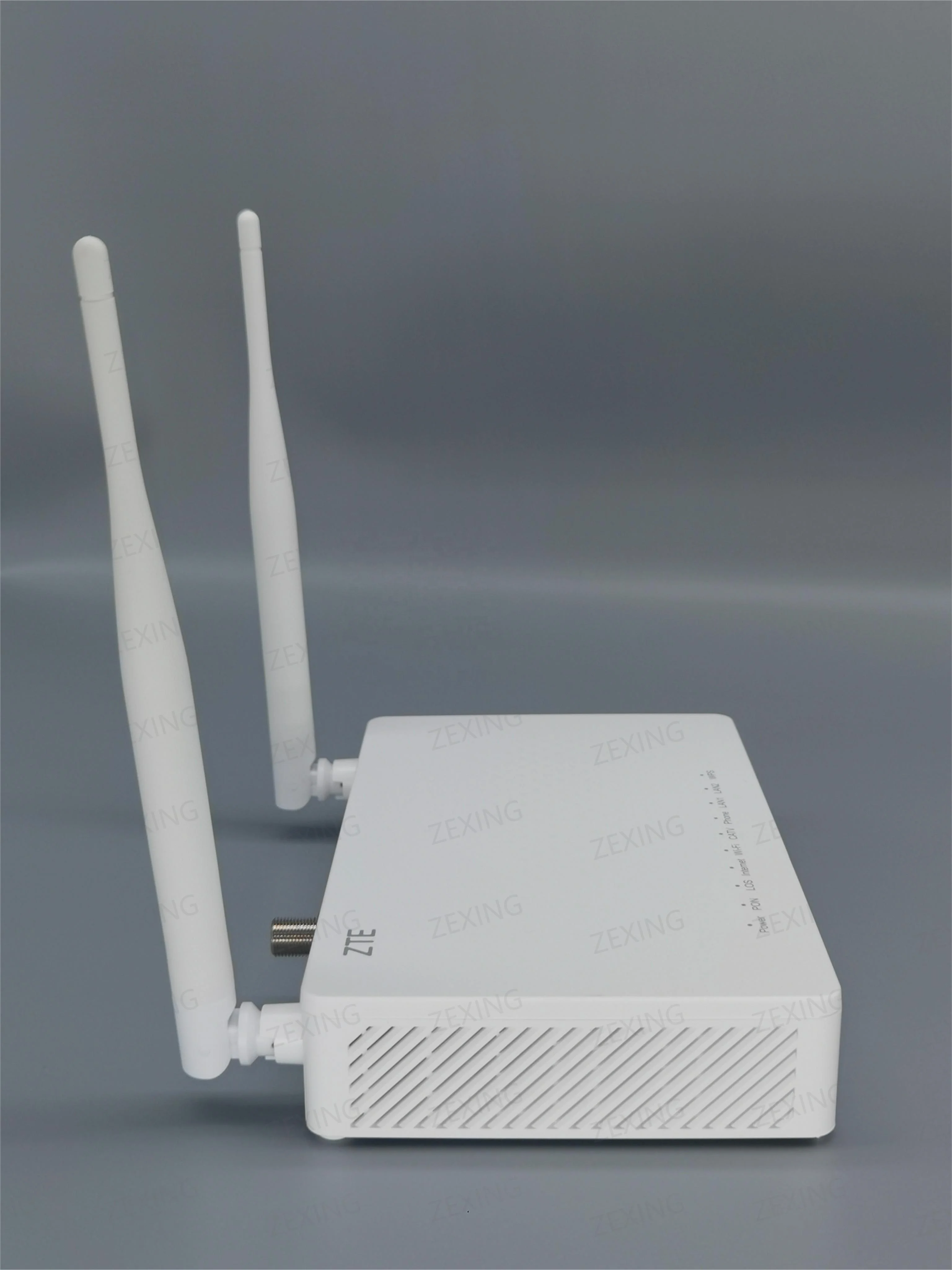 ZXHN F618 V9.0 2ge 1pots 1fxs 2.4g single band wifi RF CATV GPON ONU for ZTE original new N300 gigabit F618 ONT