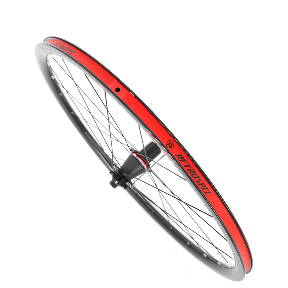 China factory 24 holes 4 bearings 700C carbon wheelsets road bike carbon wheels with 12*142 thru axle disc brake