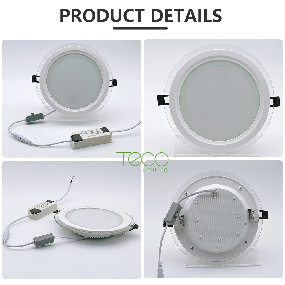 CE Certified IP44 dimmable back-lit smd 4 6 inch 4inch 6' recessed led pot lights