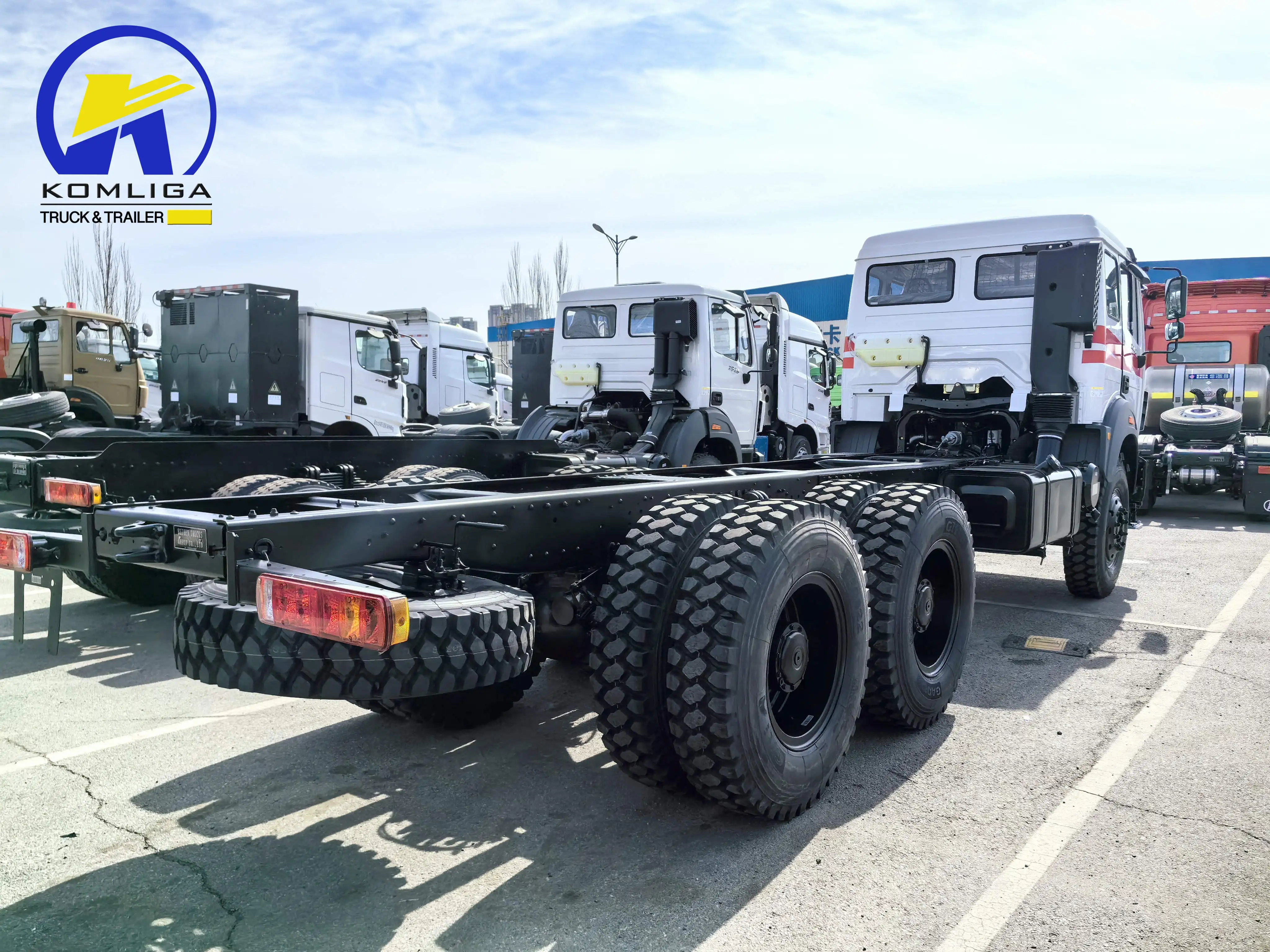 6*6 Cargo Truck Chassis Beiben 2642 Pieces de Rechange Pour Camions Beiben