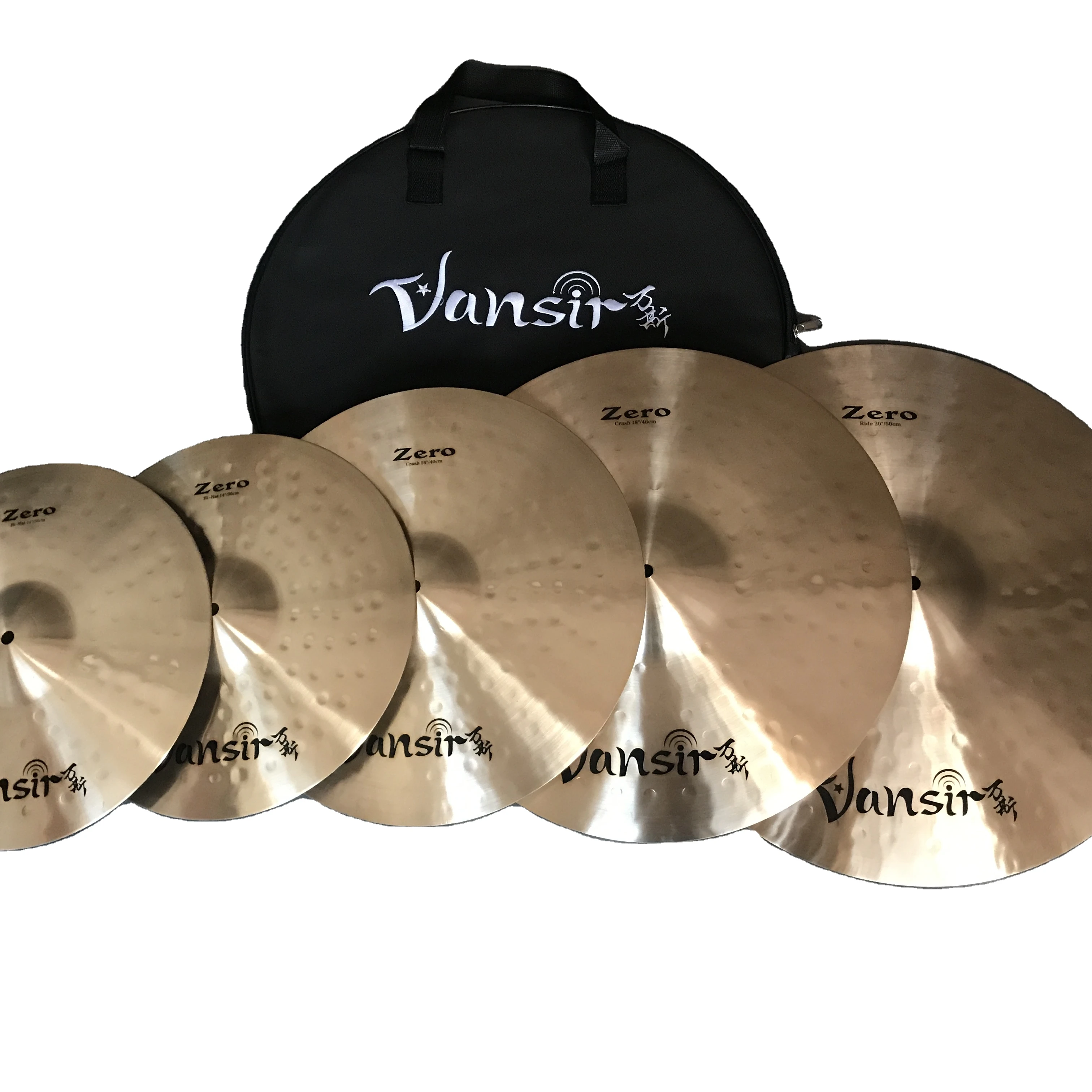 Vansir Factory Handmade B20 Zero Series Cymbal Set 14'HH+16'Crash+18'Crash+20' Ride