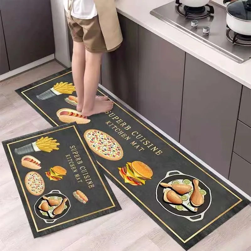 kitchen rugs and mats washable animal non-slip bathroom kitchen waterproof mat kitchen mats for floor