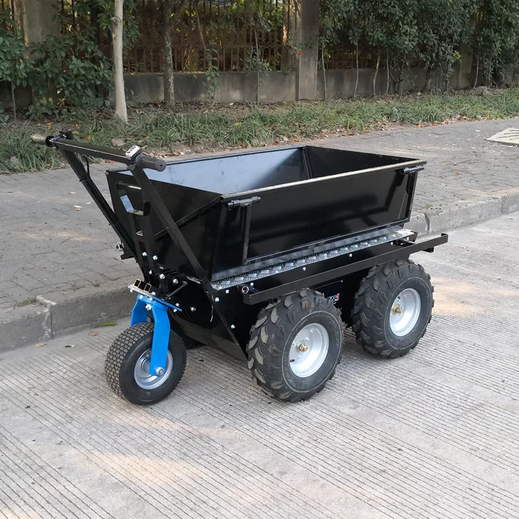 popular 4 wheel drive mini dumper trolly for garden,farm and agriculture/mini loader