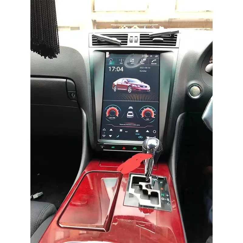 12 8 дюймов сенсорный экран Android 13 мультимедийный видеоплеер Carplay автомобильный радиоприемник 256GB GPS для Lexus GS350 GS300 GS430 GS450h GS460