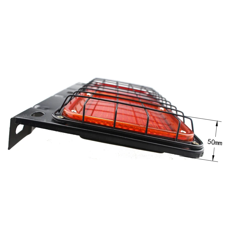 Good quality iron net protection double colors bulb combination truck tail lights