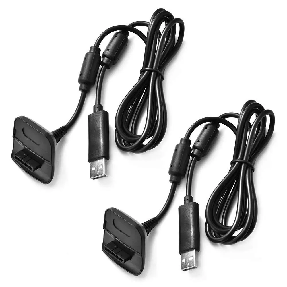 Xbox 360 Charging Cable for Xbox 360 Wireless Game Controllers
