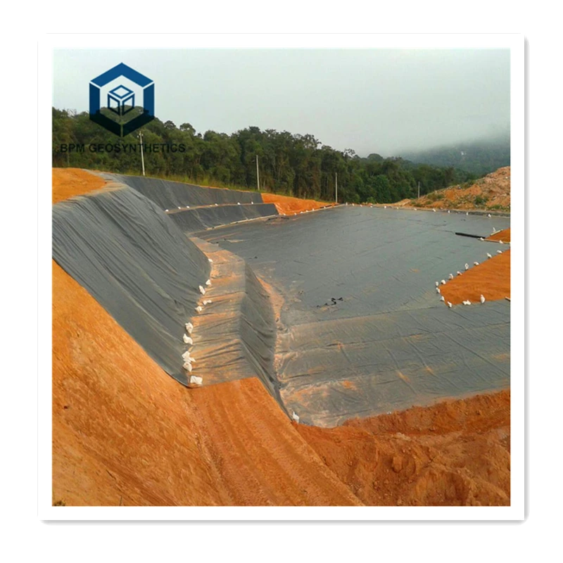 Smooth Textured Hdpe Geomembrane Liner Landfill Geomembrane For Landfill