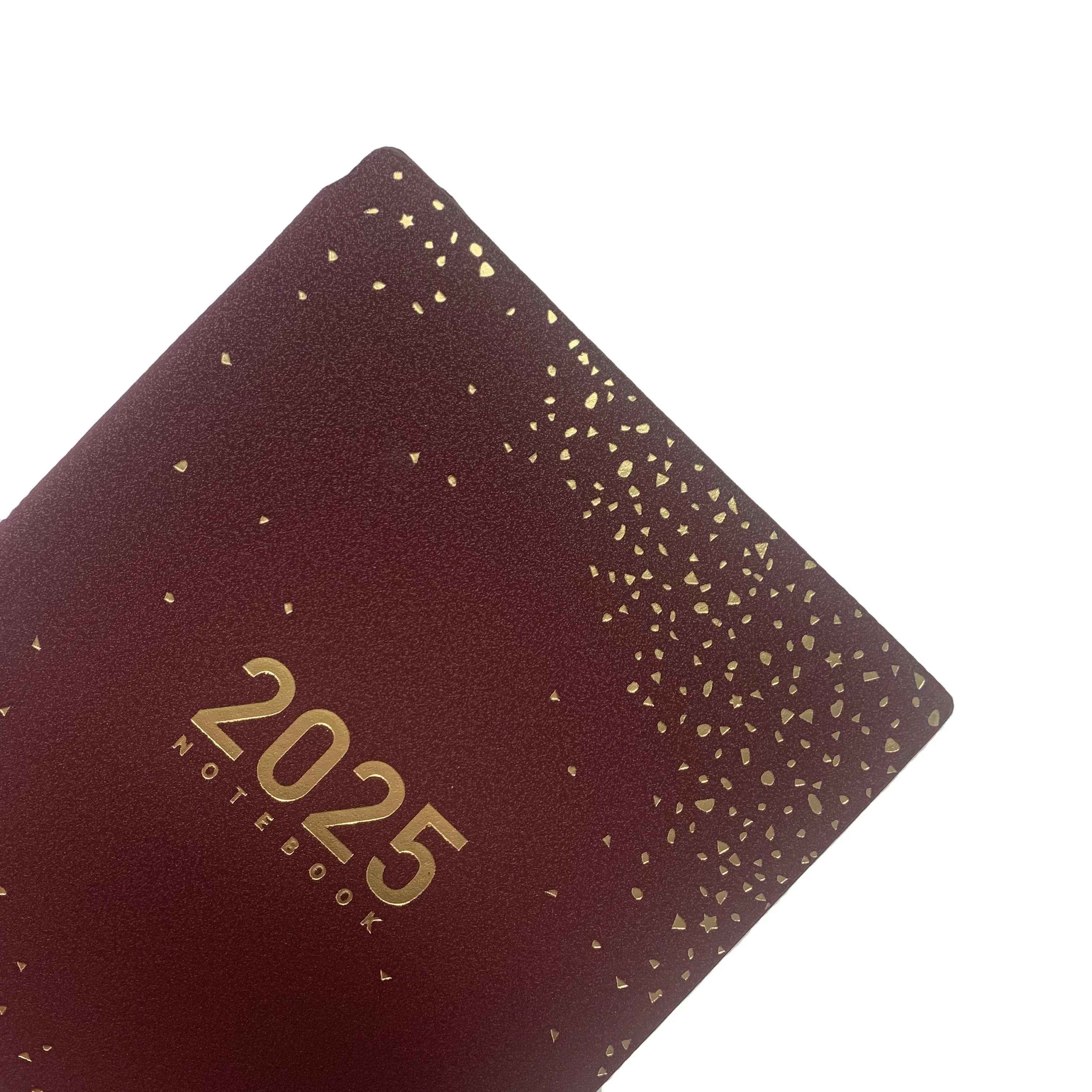 Ежедневный ежедневный блокнот из искусственной кожи в твердом переплете