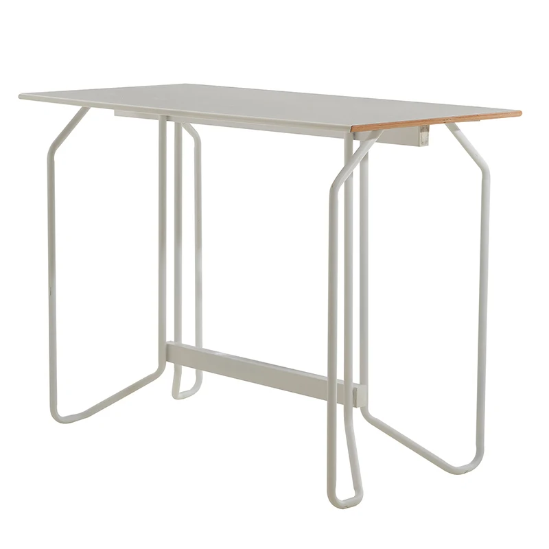 Amazon hot Stainless steel student dining conjoined Siamese table chair for 4 seater for school