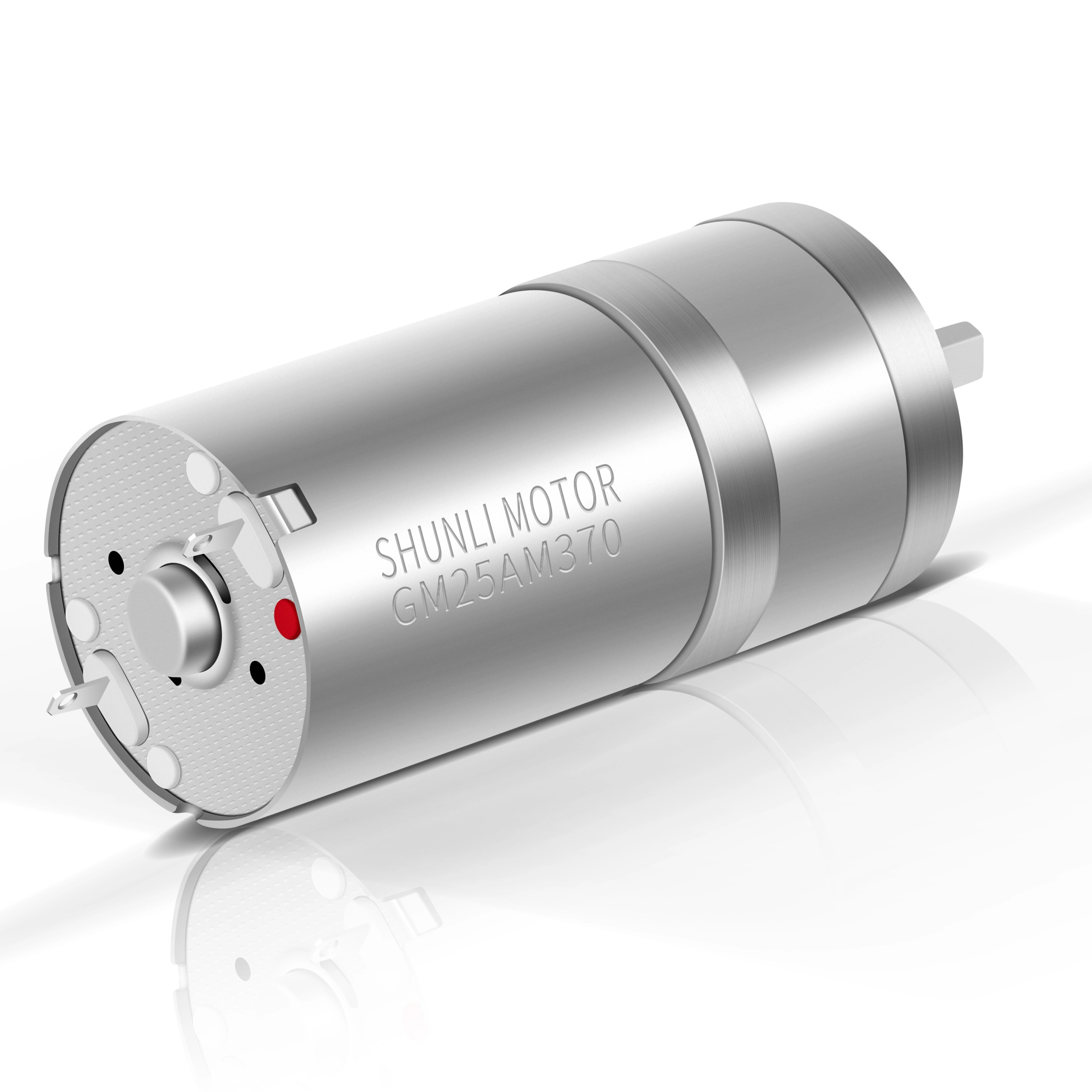 High speed 3v 12v micro dc geared brush motor with 25mm mini gearbox