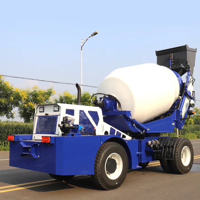 SDYD Factory Self Loading Mobile Concrete Mixer Truck With Cheap Priec And High quality