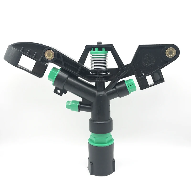 Agriculture POM Material Durable and economical four nozzles outlet high range plastic sprinkler