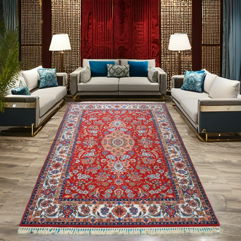 New Vintage Design Luxury Area Carpet Rug for Bedroom Low Price Big Size round Plush Living Room Outdoor Kitchen Hotel Office