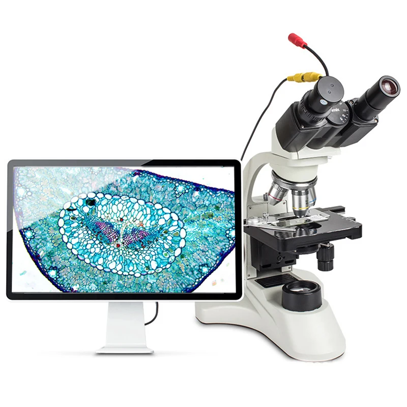 Digital Biological Binocular Light Microscope 40k-1600k Medical Lab Binocular Stereo Microscope For Clinic