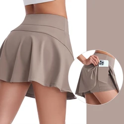 women's high quality tennis yoga skirt high waist skirts women sportswear fitness black golf skirt