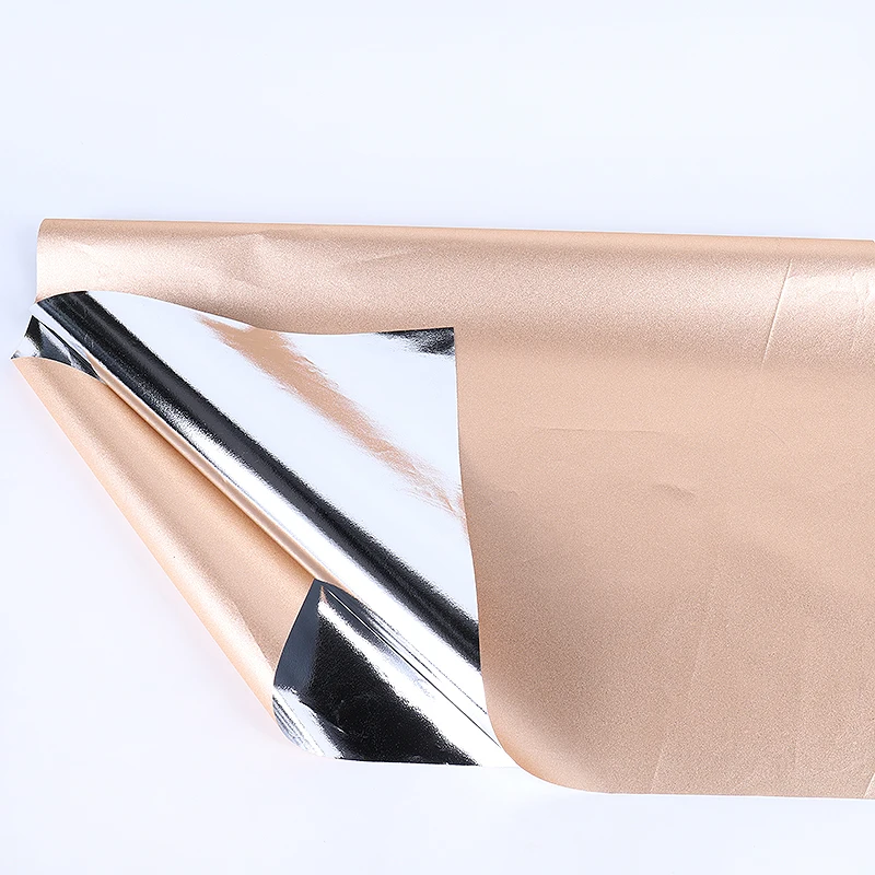 colorful embossed holographic FILM wrapping paper for flowers Glitter Film