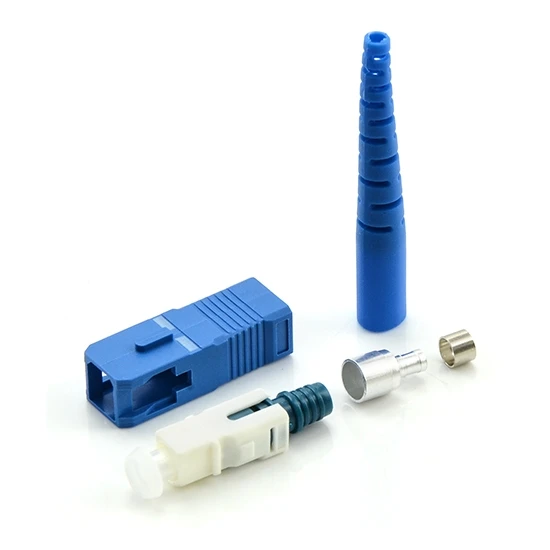 Great Quality Fiber Optics SC UPC Simplex Blue Connector