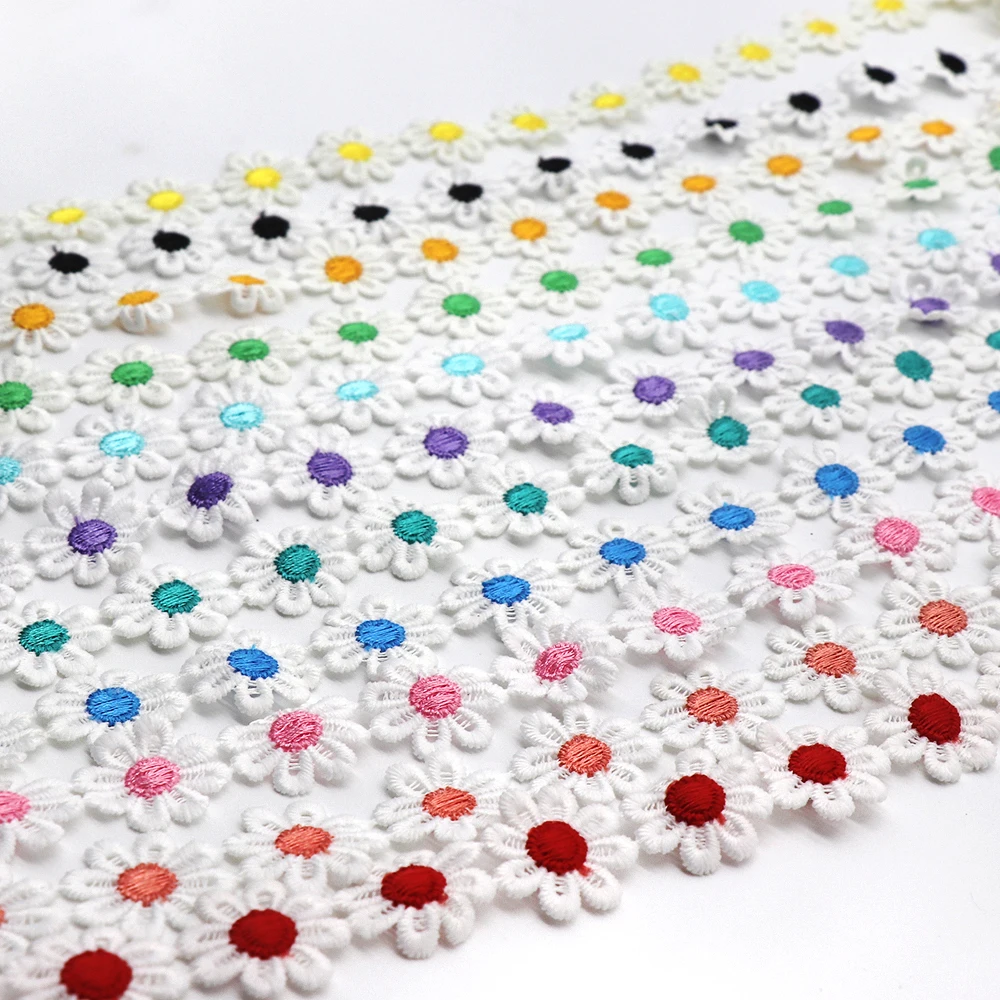 Low Price Wholesale Price Polyester Woven Jacquard Sewing Border Lace Trimming