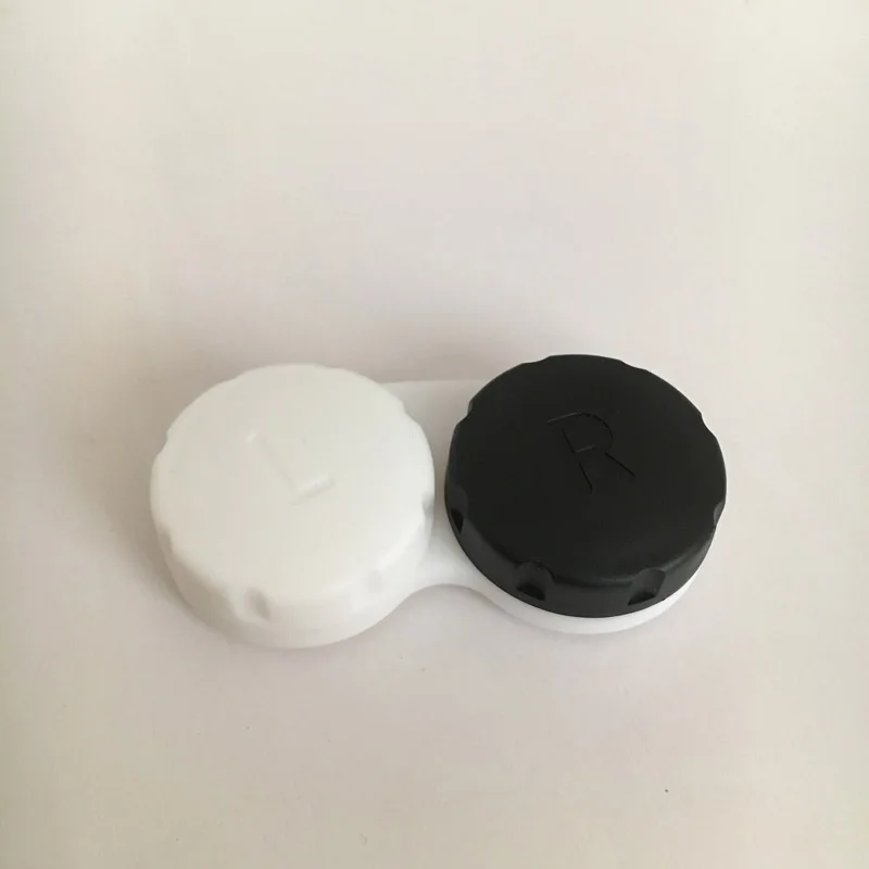 Koncci New Korea Colored Case for Contact Lenses Classical Zipper Case Contact Lenses  B-882