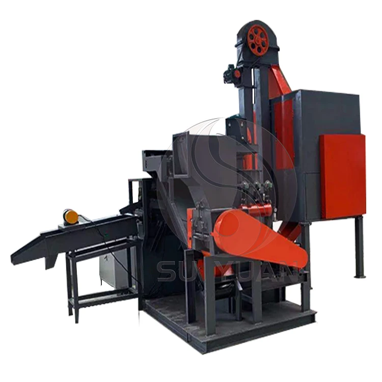 Copper Cable Granulator Metal Recycling Machine 99% Pure Scrap Copper Cable Wire Granultaor And Separator