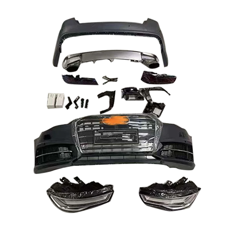 car body kit exterior accessories upgrade bumper bodykit for Audi A6 2013-2016Year