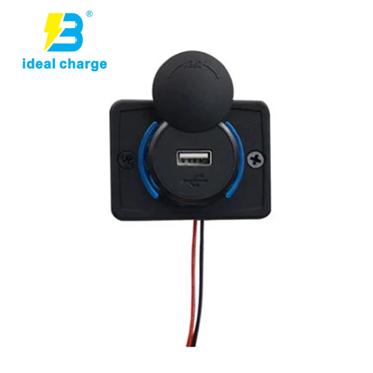  Зарядное устройство для автомобиля лодки с одним usb-портом 24 В 2 4 А