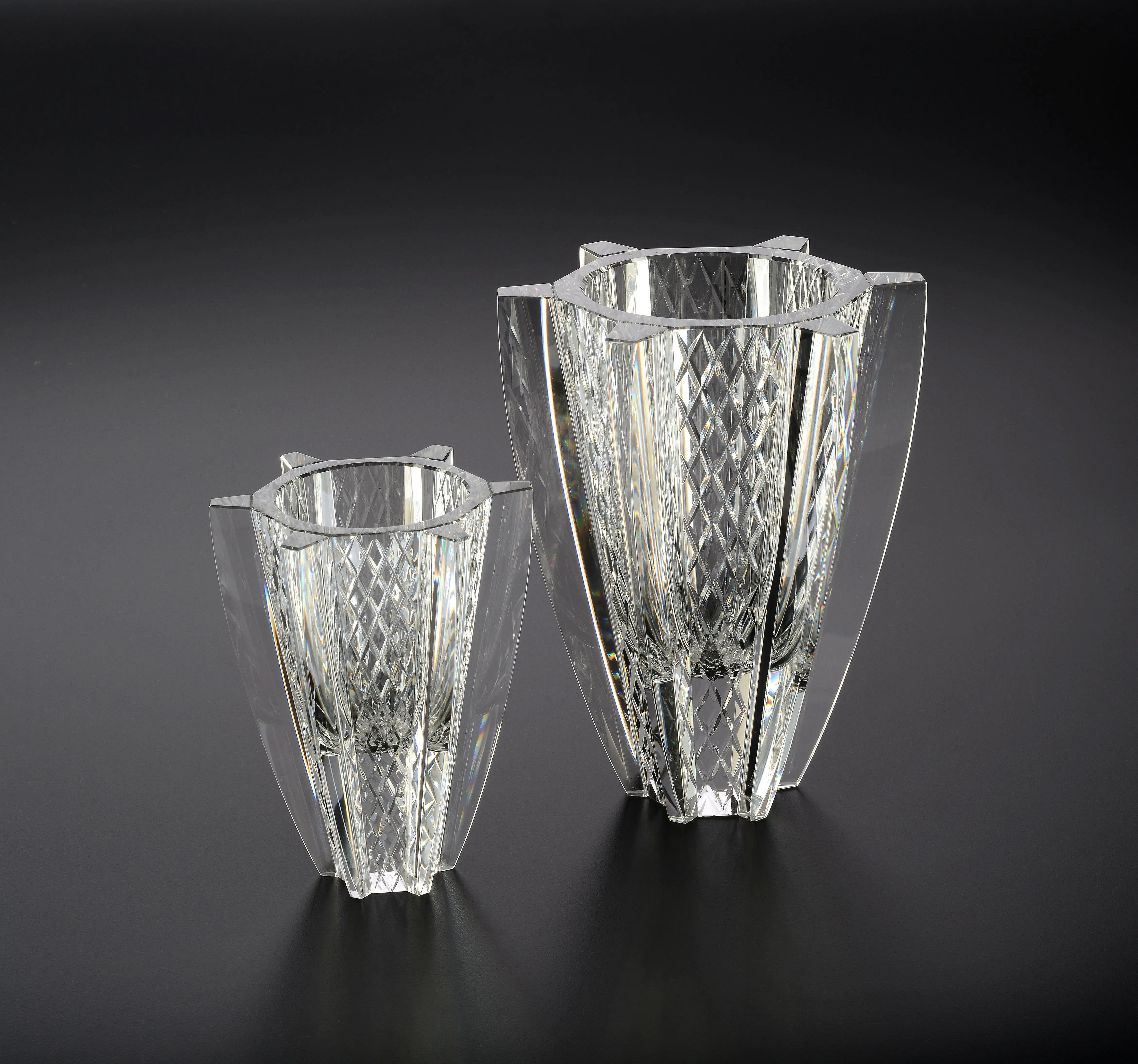 wholesale Nordic Vase small clear crystal flower vase gift for home decoration