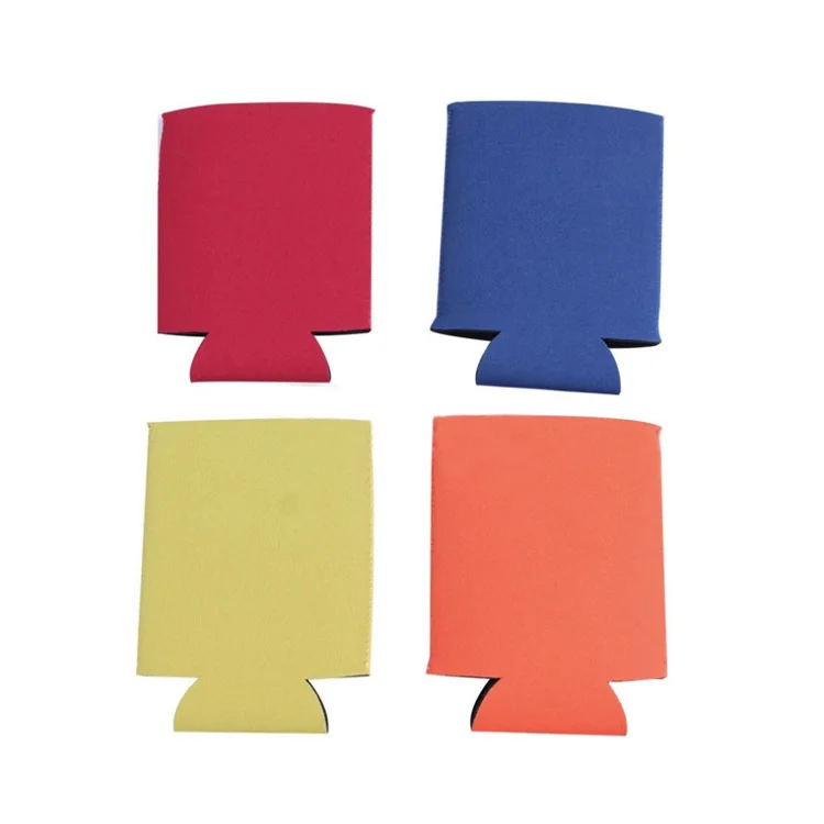 Neoprene Sublimation Tube Drink stubby Holder Can Cooler for beer Custom with OEM logo