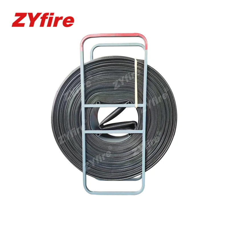 ZYfire  DN200 Through-the-weave NBR Irrigation Hose with High Acrylonitrile Content For Sludge Discharge Liquid Fertilizer