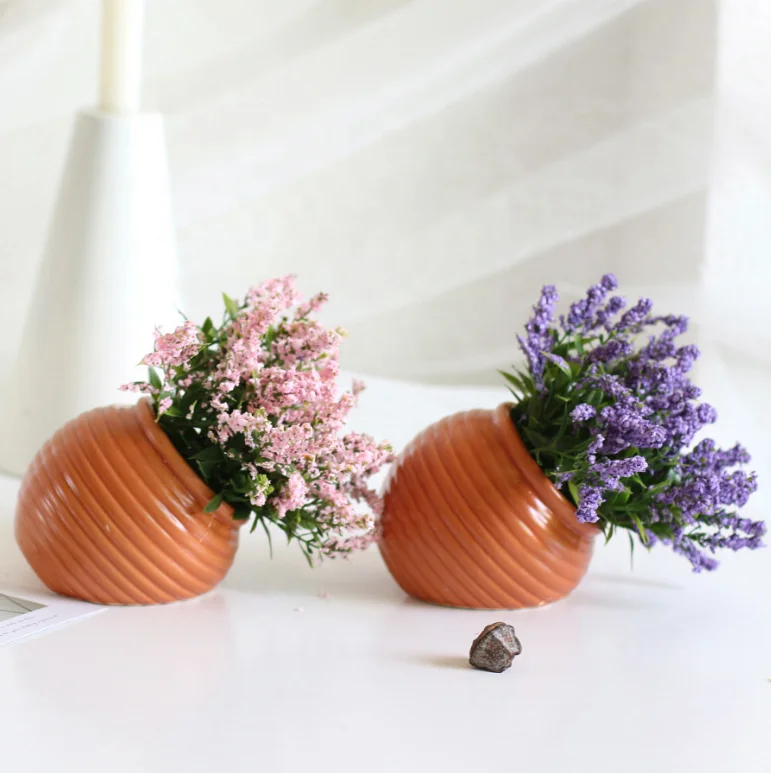 Cheersee faux fake silk tree leaves brances stems artificial eucalyputs leaves plants for home decor