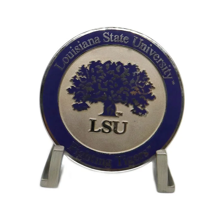 
China factory zinc alloy style casting technique 2D 3D raised metal custom soft hard enamel coin 