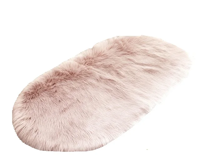 Modern Style Woven Sheep Skin Carpet Various Colors Artificial Faux Fur Rugs Soft Warm Fluffy Hairy Carpets