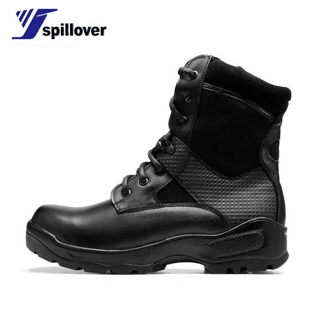 
High Quality Fashion Custom Black tactical boots high wear-resisting Combat Boots 
