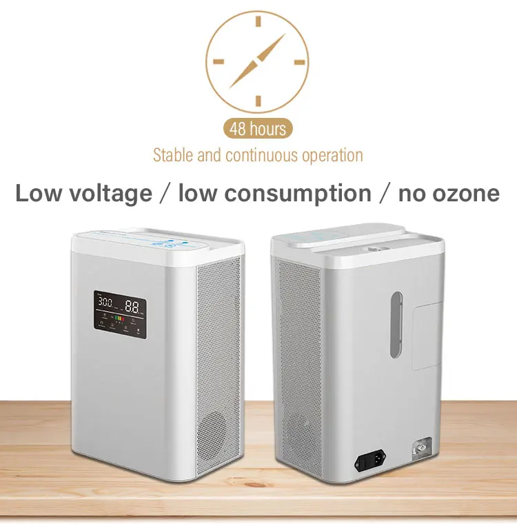 Hot Sale Portable 99.99% High Purity 600Ml/Min H2 Generator Spe Pem Hydrogen Inhalation Machine