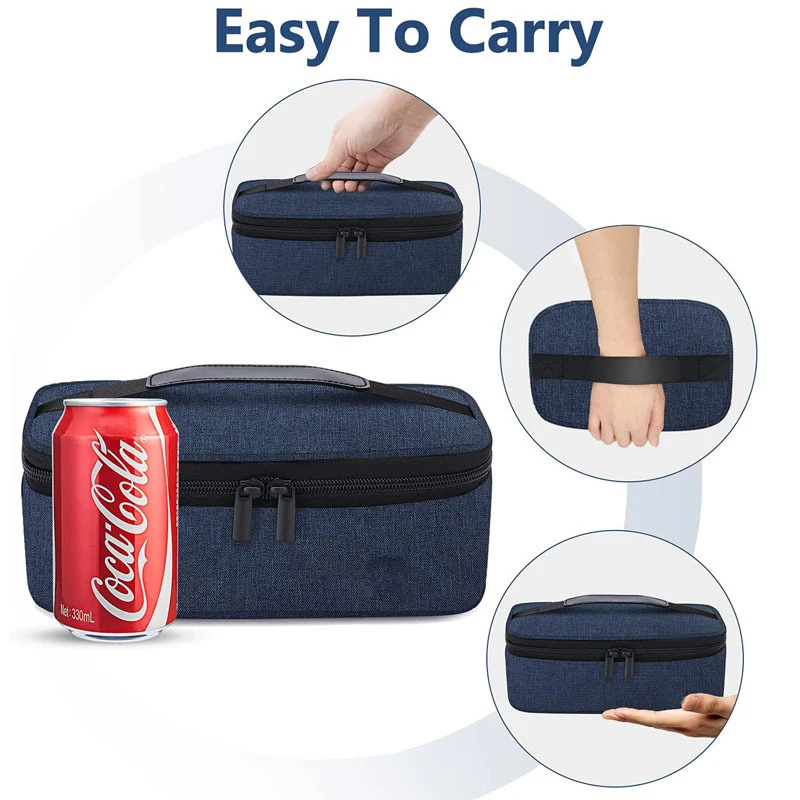 Термальная сумка для ланча для путешествий на открытом воздухе, оптовая продажа, изолированный школьный Ланч-бокс для взрослых и детей, Многоразовые Детские сумки для ланча