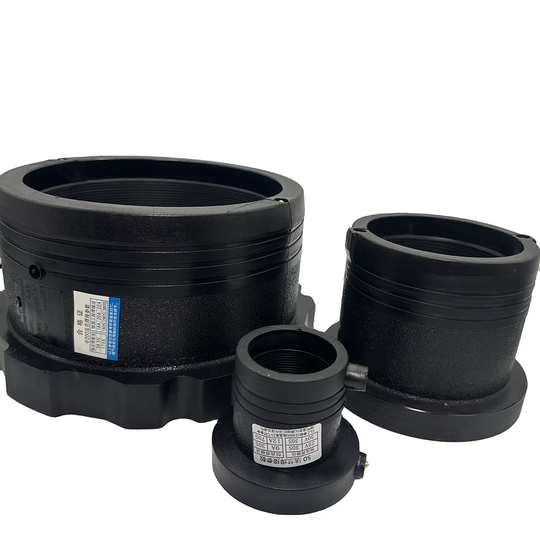 cheap price hdpe pipe fittings  electrofusion fittings hdpe flange