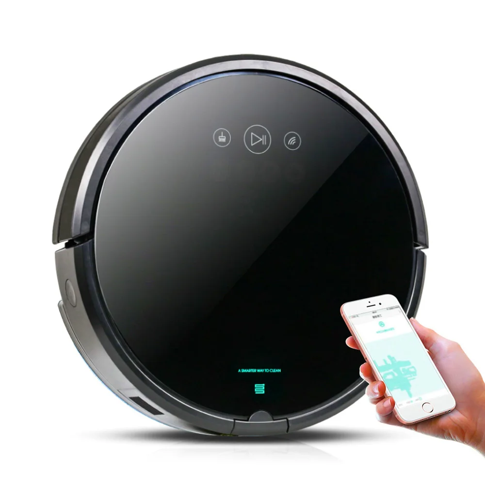  2020 Новые Смарт Wi-Fi Контроль приложения Влажная и сухая Автоматическая подзарядка Многофункциональный робот Вакуумный Пылесос для чистки пола с водяным