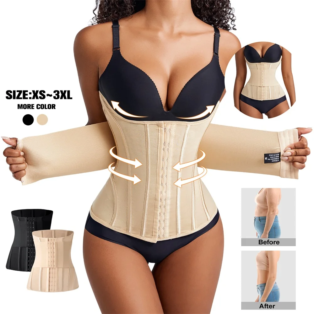 Wholesale Strong Waist Cinchers Full Body Tummy Control Shapewear Women Wrap Corset Belt Waist Trainer Shaper For Women