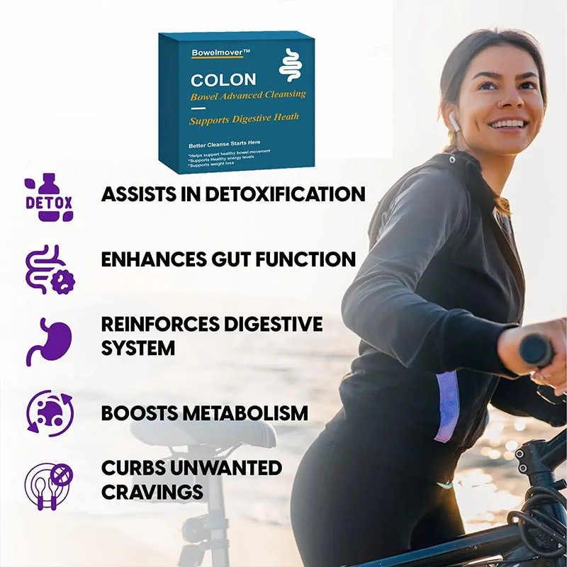 Advanced Gut Cleanse Detox for Women & Men Daily Support Constipation Relief