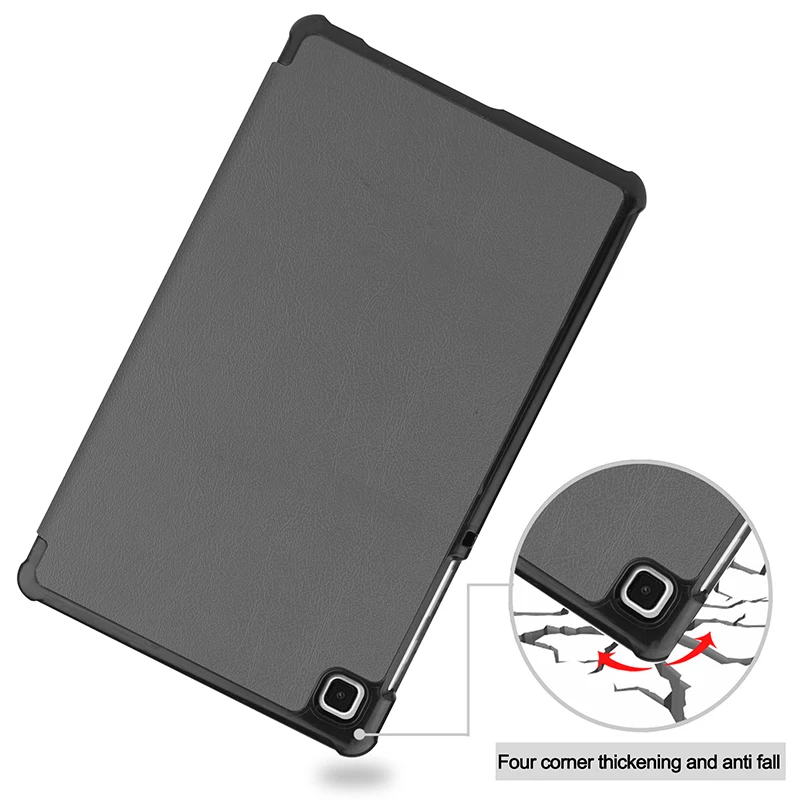  Новый продукт чехол для планшета тройного сложения из полиуретана Samsung Galaxy Tab A7 Lite 8 7 T220