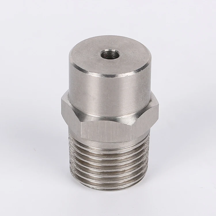1/4 High Quality Stainless Steel Standard  Angle full Cone Nozzle For Industrial Cleaning Humidification
