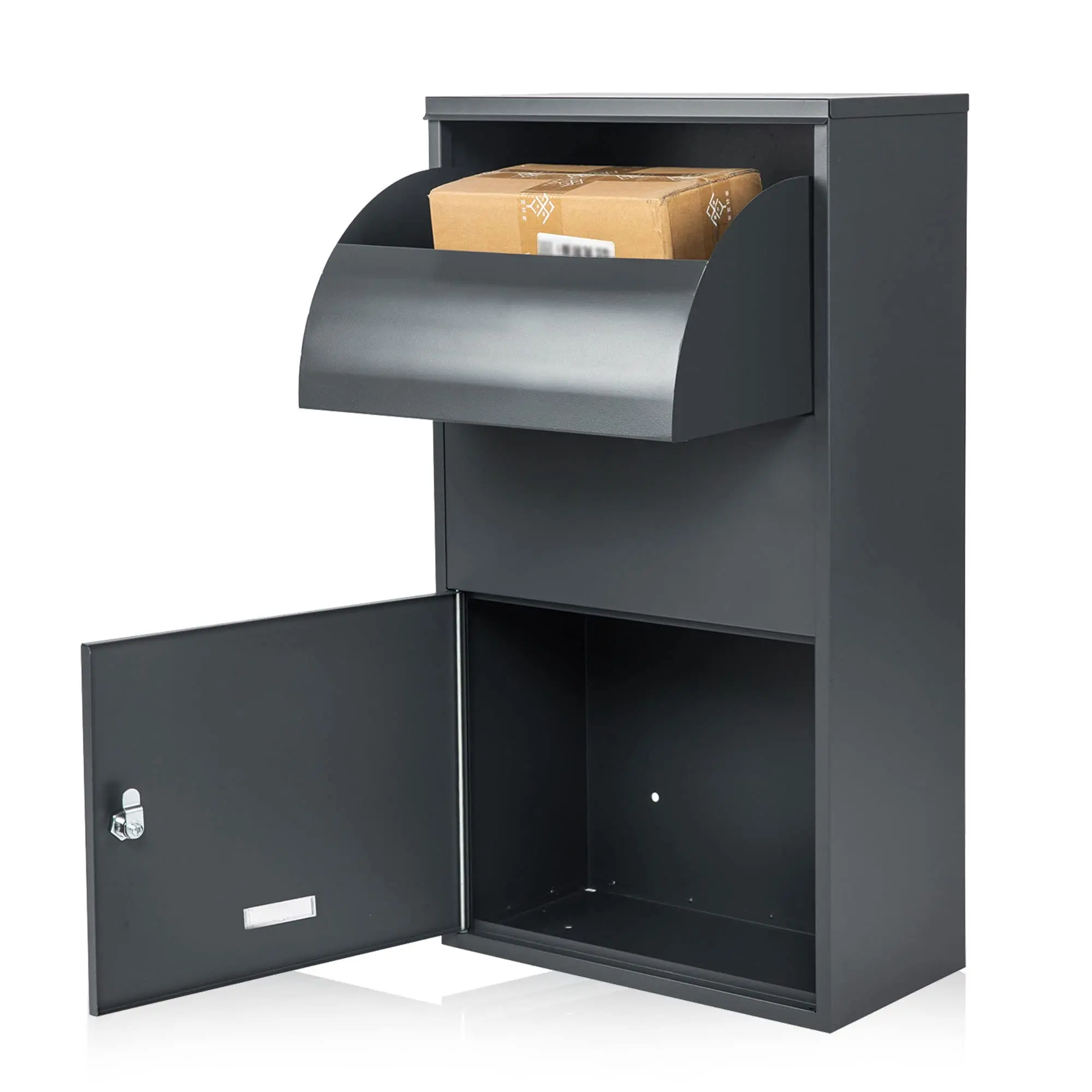 OEM/ODM Stainless Steel Lockable Mailbox/Postbox Outdoor Home Mail/Post/Letter Box Large