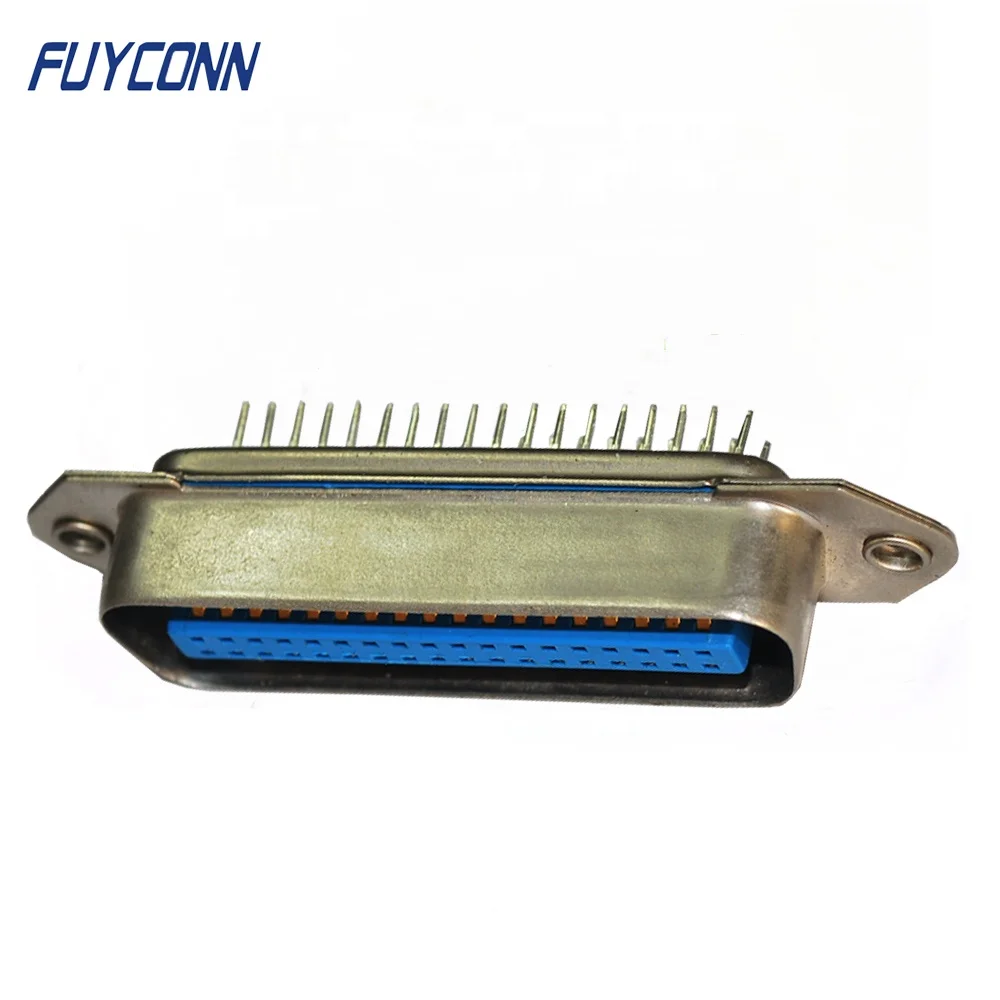 14 24 36 50 pin Champ DDK centronic PCB Straight Solder DIP Termination Ribbon Cable Connector, PCB Male Centronic Connector