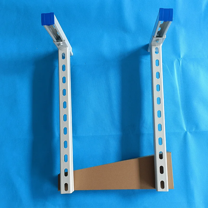 Customized Ac Compressor Wall Bracket Galvanized Welded Ac Bracket Ac Outdoor Stand Air Conditioner Bracket